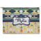 Tribal2 Zipper Pouch Large (Front)