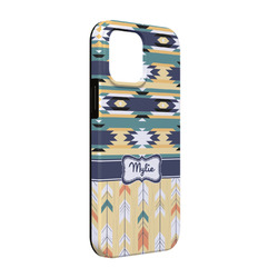 Tribal2 iPhone Case - Rubber Lined - iPhone 13 Pro (Personalized)