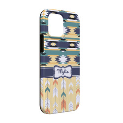 Tribal2 iPhone Case - Rubber Lined - iPhone 13 (Personalized)