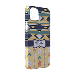 Tribal2 iPhone Case - Plastic - iPhone 14 (Personalized)