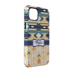 Tribal2 iPhone Case - Rubber Lined - iPhone 14 (Personalized)