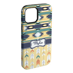 Tribal2 iPhone Case - Rubber Lined - iPhone 15 Plus (Personalized)