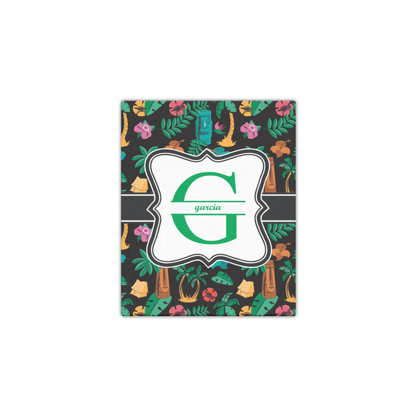 Hawaiian Masks 11x14 - Canvas Print - Front View