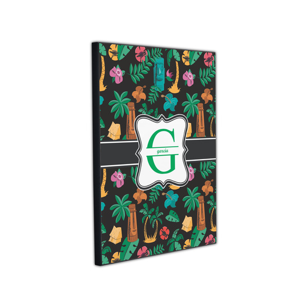 Hawaiian Masks 11x14 Wood Print - Angle View