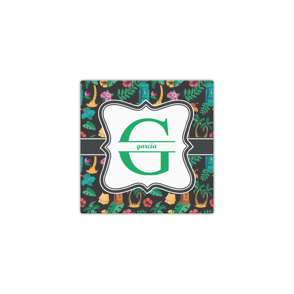 Hawaiian Masks 12x12 - Canvas Print - Front View