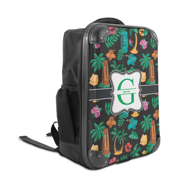 Hawaiian Masks 15" Backpack - ANGLE VIEW