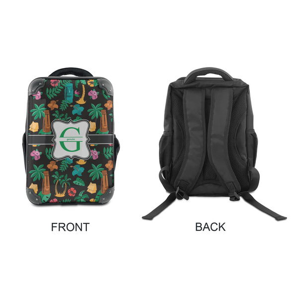 Hawaiian Masks 15" Backpack - APPROVAL