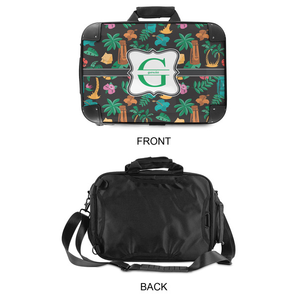 Hawaiian Masks 15" Hard Shell Briefcase - APPROVAL
