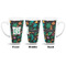 Hawaiian Masks 16 Oz Latte Mug - Approval