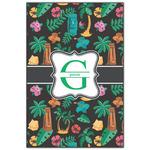 Hawaiian Masks Wood Print - 20x30 (Personalized)