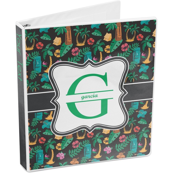 Hawaiian Masks 3-Ring Binder 3/4 - Main