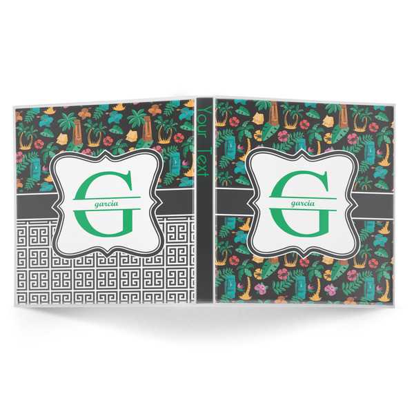 Hawaiian Masks 3-Ring Binder Approval- 1in