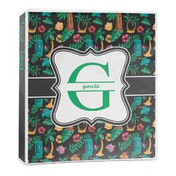 Hawaiian Masks 3-Ring Binder (Personalized)