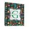 Hawaiian Masks 3 Ring Binder - Full Wrap - 1" (Personalized)