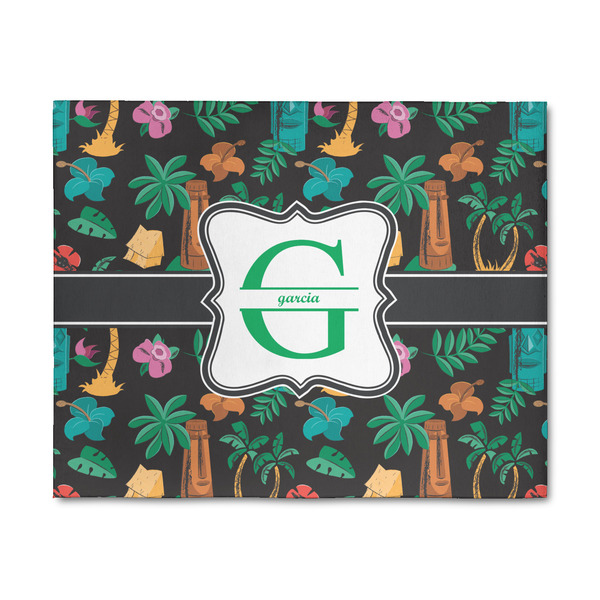 Custom Hawaiian Masks 8' x 10' Indoor Area Rug (Personalized)