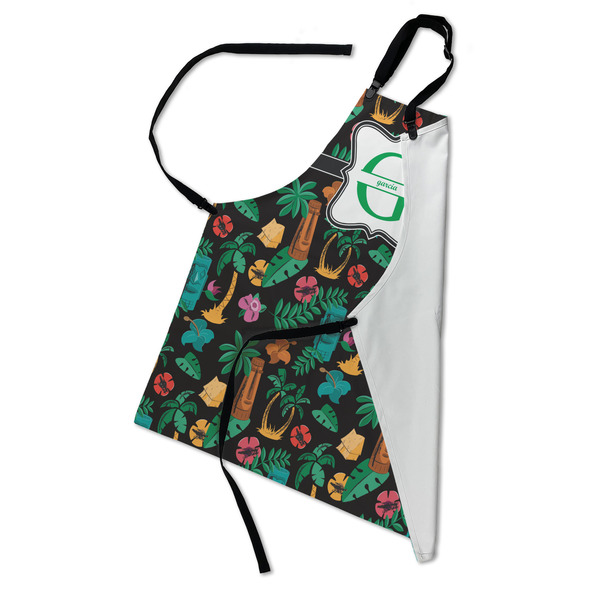 Hawaiian Masks Apron - Folded