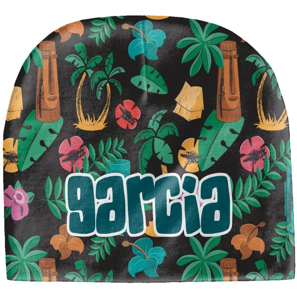Custom Hawaiian Masks Baby Hat (Beanie) (Personalized)