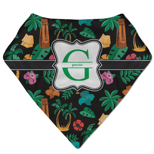 Custom Hawaiian Masks Bandana Bib (Personalized)