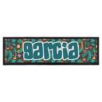 Hawaiian Masks Bar Mat - Large (Personalized)