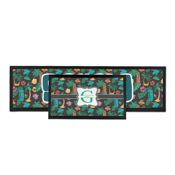 Hawaiian Masks Bar Mat - Parent Main