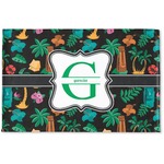 Hawaiian Masks Woven Mat (Personalized)
