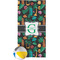 Hawaiian Masks Beach Towel (Personalized)