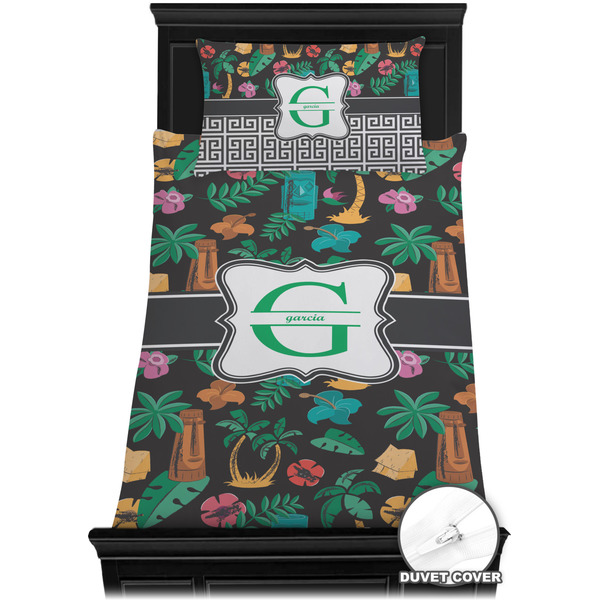 Hawaiian Masks Bedding Set (TwinXL) - Duvet
