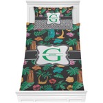 Hawaiian Masks Comforter Set - Twin (Personalized)