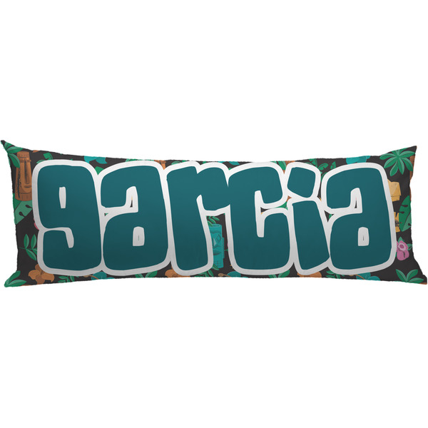 Custom Hawaiian Masks Body Pillow Case (Personalized)