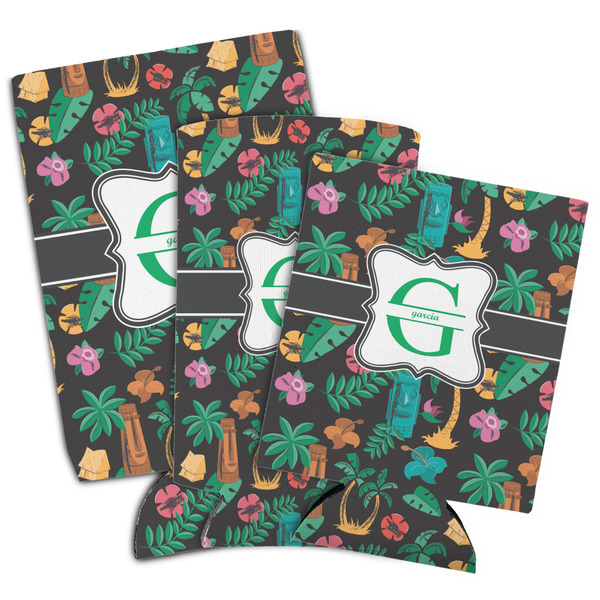 Hawaiian Masks Can Coolers - PARENT/MAIN