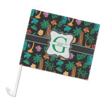 Hawaiian Masks Car Flag - Large (Personalized)