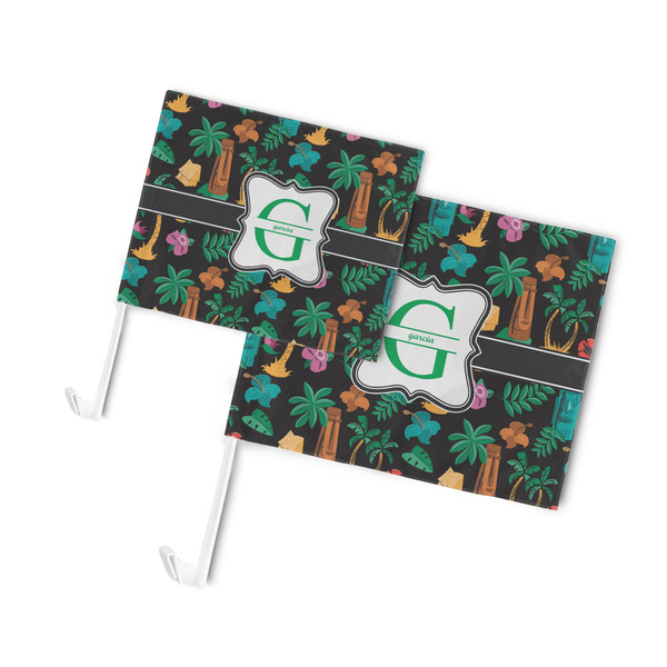Hawaiian Masks Car Flags - PARENT MAIN (both sizes)