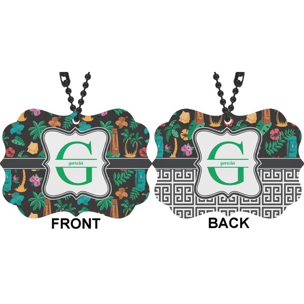 Hawaiian Masks Car Ornament (Approval)