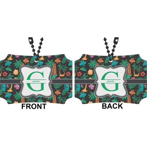 Hawaiian Masks Car Ornament - Berlin (Approval)