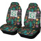 Hawaiian Masks Car Seat Covers (Set of Two) (Personalized)