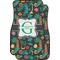 Hawaiian Masks Car Floor Mats (Front Seat) (Personalized)