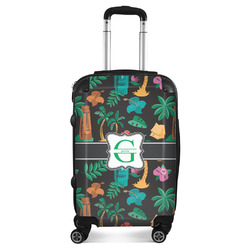 Hawaiian Masks Suitcase - 20" Carry On (Personalized)