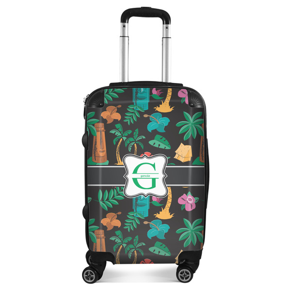 Custom Hawaiian Masks Suitcase - 20" Carry On (Personalized)