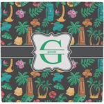 Hawaiian Masks Ceramic Tile Hot Pad (Personalized)