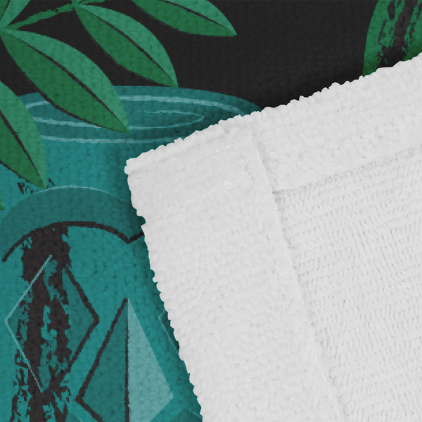 Hawaiian Masks Close up of Fabric