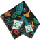 Hawaiian Masks Cloth Napkins - Personalized Lunch & Dinner (PARENT MAIN)