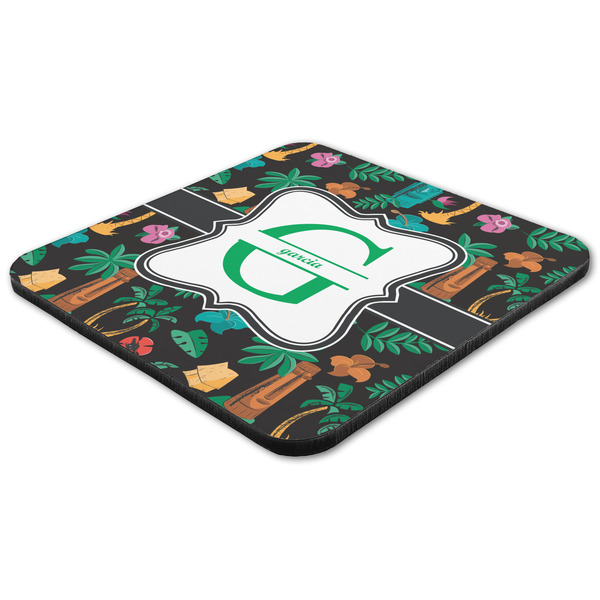 Hawaiian Masks Coaster Set - FLAT (one)