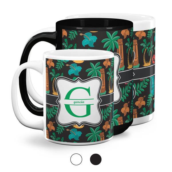 Hawaiian Masks Coffee Mugs Main