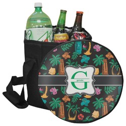 Hawaiian Masks Collapsible Cooler & Seat (Personalized)