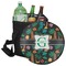 Hawaiian Masks Collapsible Personalized Cooler & Seat