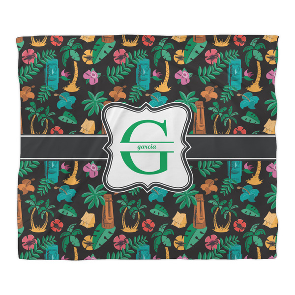 Hawaiian Masks Comforter - King - Front