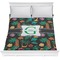 Hawaiian Masks Comforter - Full / Queen (Personalized)