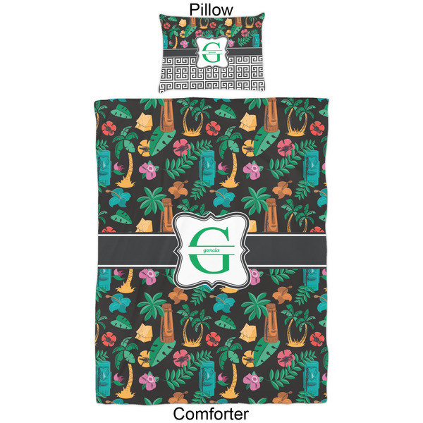 Hawaiian Masks Comforter Set - Twin - Approval