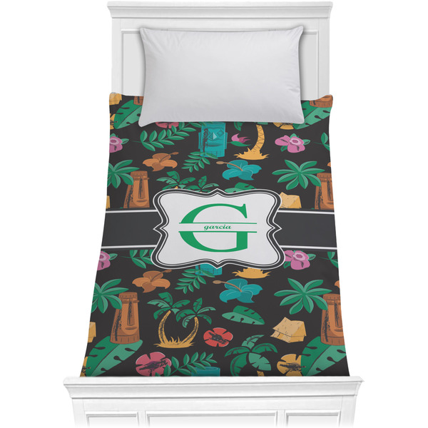 Hawaiian Masks Comforter (Twin)