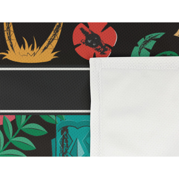 Hawaiian Masks Cooling Towel- Detail